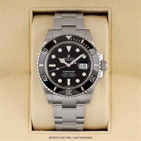 rolex used submariner|pre owned rolex submariner date.